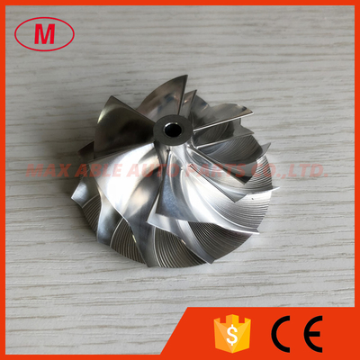 K04 6+6 blades 48.50/61.00mm high performance milling/aluminum 2618/billet compressor wheel