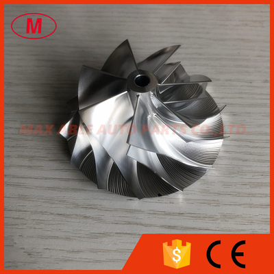 G3037 57.04/76.13mm 452708-0001 7+7 blades performance milling/aluminum 2618/Billet compressor wheel