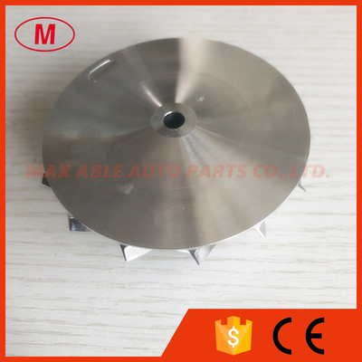 G3037 57.04/76.13mm 452708-0001 7+7 blades performance milling/aluminum 2618/Billet compressor wheel