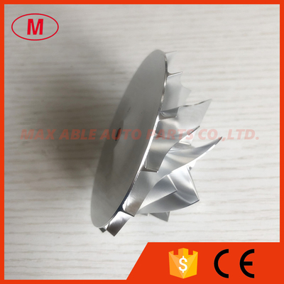 G3037 57.04/76.13mm 452708-0001 7+7 blades performance milling/aluminum 2618/Billet compressor wheel