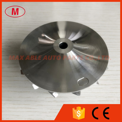 S200 169937 53.25/76.30mm 7+7 blades Turbocharger Billet/milling/aluminum 2618 compressor wheel for DEUTZ 318815 /042593