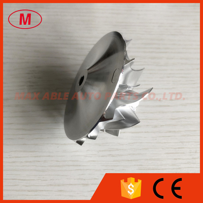 S200 169937 53.25/76.30mm 7+7 blades Turbocharger Billet/milling/aluminum 2618 compressor wheel for DEUTZ 318815 /042593