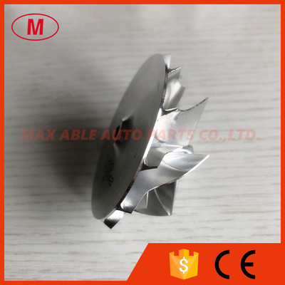 K04 47.15/58.65mm 6+6 blades High performance Turbocharger milling/aluminum 2618/billet compressor wheel