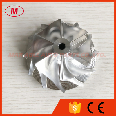 GT3037 57.04/76.13mm 452708-0001 6+6 blades High performance turbo billet/milling/alumunum 2618 compressor wheel