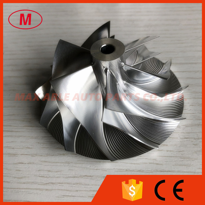 GT3037 57.04/76.13mm 452708-0001 6+6 blades High performance turbo billet/milling/alumunum 2618 compressor wheel