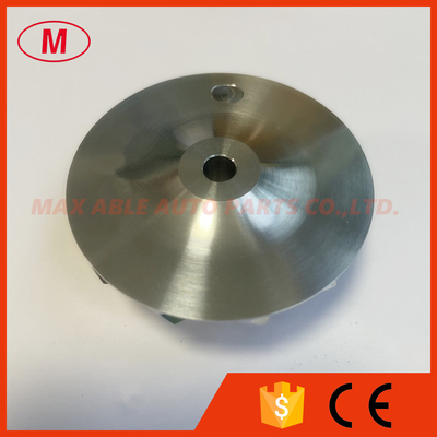 T2 6+6 blades 41.46/55.98mm Turbocharger milling/aluminum 2618/billet compressor wheel  for 704136-0003