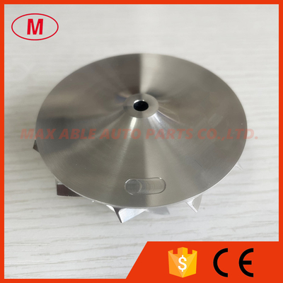 GT15-25 53.11/70.98mm 11+0 blades turbo milling/aluminum 2618/billet compressor wheel