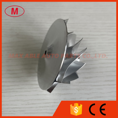 GT15-25 53.11/70.98mm 11+0 blades turbo milling/aluminum 2618/billet compressor wheel