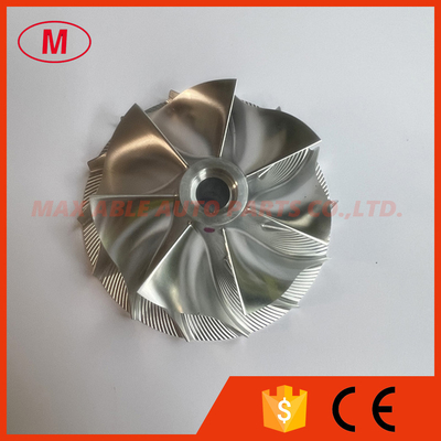 RHC9 70.00/90.00mm 7+7 blades turbo milling/Aluminum 2618/billet compressor wheel