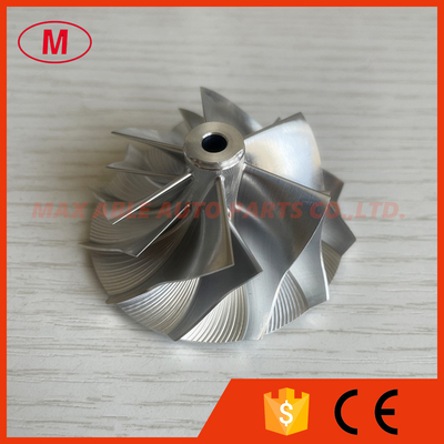 K04 reverse 45.09/56.08mm 6+6 blades 5306-123-2216 aluminum 2618/milling/ billet compressor wheel for K0422881 5304-970-0303/0304/0080/0081 TT30 Madza/Porsche 911 GT2 (997) 2007, 3.6L/BV50-2280