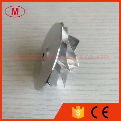 K04 reverse 45.09/56.08mm 6+6 blades 5306-123-2216 aluminum 2618/milling/ billet compressor wheel for K0422881 5304-970-0303/0304/0080/0081 TT30 Madza/Porsche 911 GT2 (997) 2007, 3.6L/BV50-2280