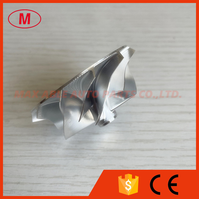 K04 reverse 45.09/56.08mm 6+6 blades 5306-123-2216 aluminum 2618/milling/ billet compressor wheel for K0422881 5304-970-0303/0304/0080/0081 TT30 Madza/Porsche 911 GT2 (997) 2007, 3.6L/BV50-2280