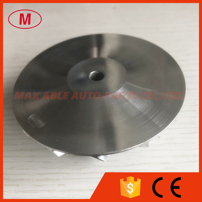 T04S 55.01/76.00mm 7+7 blades Billet/aluminum 2618/milling compressor wheel