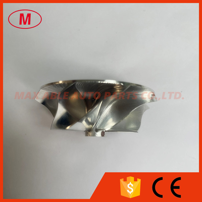 TD03 Reverse 37.00/48.00mm 8+0blades performance Turbo milling/aluminum 2618/billet compressor wheel