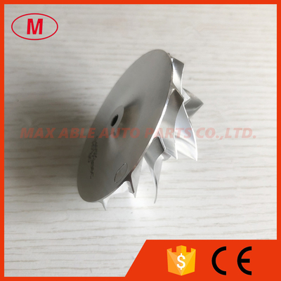 TD04H 20G reverse 6+6 blades performance 52.56/68.00mm Small Nose High Blade aluminum 2618/billet compressor wheel