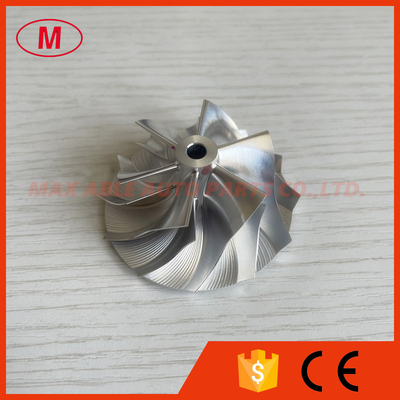 TD04 reverse 42.00/56.00mm 6+6 blades high performance turbo milling/aluminum 2618/billet compressor wheel for 49477-02000, 49477-02001, 49477-02002, 49477-02003, 49477-02004, 49477-02005,
