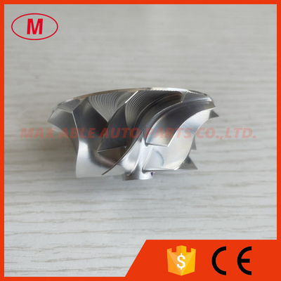TD04 reverse 42.00/56.00mm 6+6 blades high performance turbo milling/aluminum 2618/billet compressor wheel for 49477-02000, 49477-02001, 49477-02002, 49477-02003, 49477-02004, 49477-02005,