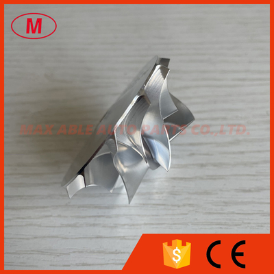 TD04 reverse 42.00/56.00mm 6+6 blades high performance turbo milling/aluminum 2618/billet compressor wheel for 49477-02000, 49477-02001, 49477-02002, 49477-02003, 49477-02004, 49477-02005,