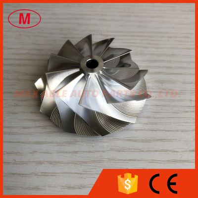 GT25 11+0 blades 46.52/60.13mm 445436-0001 high performance milling/aluminum 2618/billet compressor wheel for ISUZU