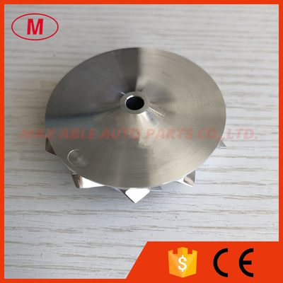 GT25 11+0 blades 46.52/60.13mm 445436-0001 high performance milling/aluminum 2618/billet compressor wheel for ISUZU