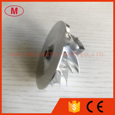 TD05H reverse 7+7 blades 49.33/65.00mm Turbo billet/milling/aluminum 2618 compressor wheel