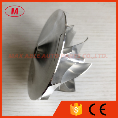 RHG8V 62.39/87.00mm 6+6 blades Turbo Billet/milling/Aluminum 2618 compressor wheel