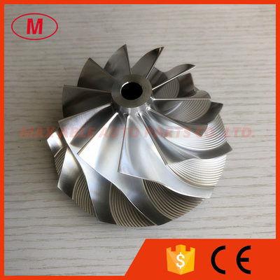 S400 171691 74.53/101.44mm 11+0 blades Turbo milling/aluminum 2618/billet compressor wheel