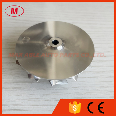 K04 46.39/56.08mm 6+6 blades aluminum 2618/milling /billet compressor wheel