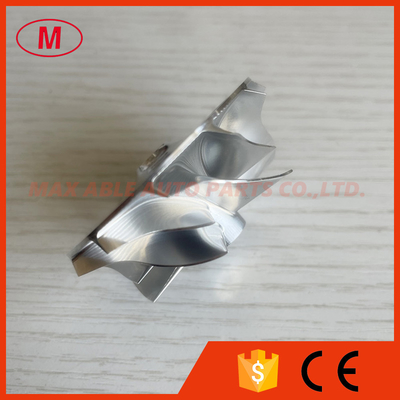 K04 46.39/56.08mm 6+6 blades aluminum 2618/milling /billet compressor wheel