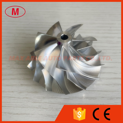 RHF5 forward 46.50/60.00mm 7+7blades high performance turbocharger milling/aluminum 2618/billet compressor wheel