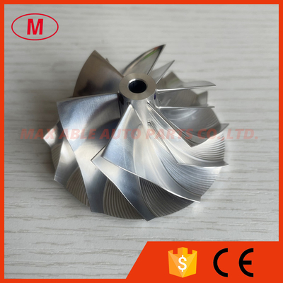 RHF5 forward 47.00/60.50mm 6+6 blades high performance turbo milling/aluminum 2618/billet compressor wheel