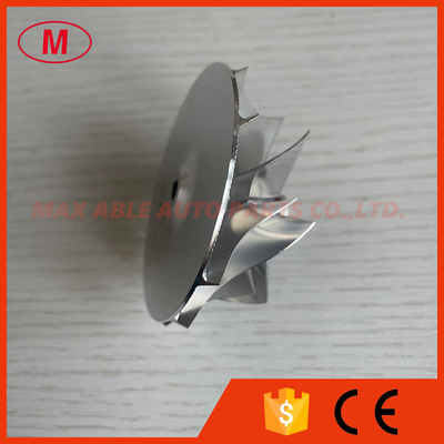 RHF5 forward 47.00/60.50mm 6+6 blades high performance turbo milling/aluminum 2618/billet compressor wheel