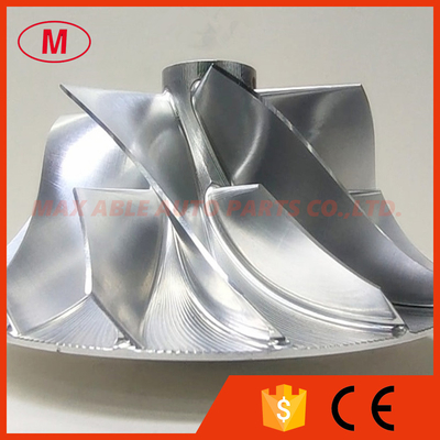 HE451VE/HE400VG 3779401 7+7blades 66.95/93.00mm LEP style turbo milling/aluminum 2618/billet compressor wheel for 3798515RX, 5448260RX, 5459711, 5358003, 5351565, 5358483, 5358484