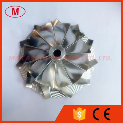 HX50 11+0 blades 71.00/99.01mm high performance turbo milling/aluminum 2618/billet compressor wheel