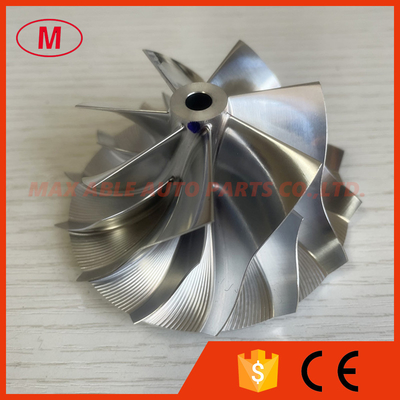 B58 reverse 58.00/76.13mm 7+7 blades LEP style ,high performance turbo milling/aluminum 2618/billet compressor wheel