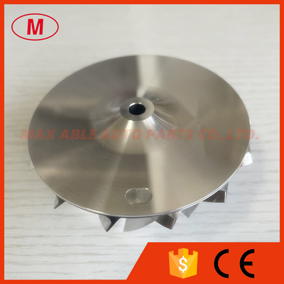 B58 reverse 58.00/76.13mm 7+7 blades LEP style ,high performance turbo milling/aluminum 2618/billet compressor wheel