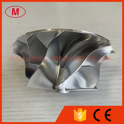 B58 reverse 58.00/76.13mm 7+7 blades LEP style ,high performance turbo milling/aluminum 2618/billet compressor wheel