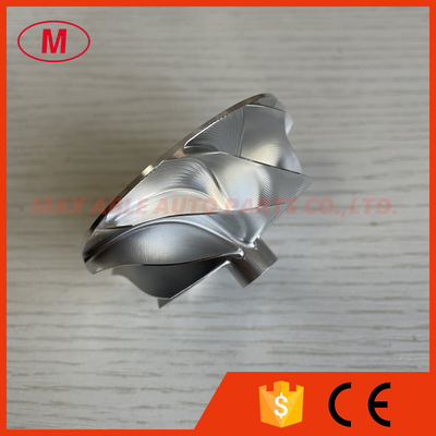 RHF5 48.35/60.00mm 9+0 Blades Point milling turbo aluminum 2618/Milling/billet compressor wheel