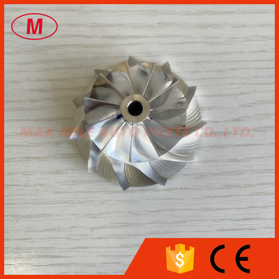 RHF5 36.60/52.50mm 11+0 blades high performance turbo turbocharger aluminum 2618/milling/billet compressor wheel for VJ26