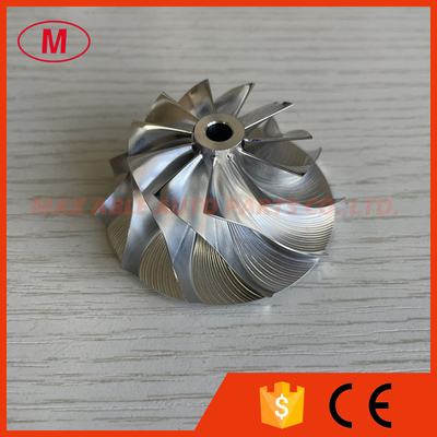 RHF5 36.60/52.50mm 11+0 blades high performance turbo turbocharger aluminum 2618/milling/billet compressor wheel for VJ26