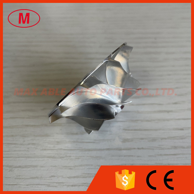 RHF5 36.60/52.50mm 11+0 blades high performance turbo turbocharger aluminum 2618/milling/billet compressor wheel for VJ26