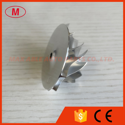 RHF5 36.60/52.50mm 11+0 blades high performance turbo turbocharger aluminum 2618/milling/billet compressor wheel for VJ26