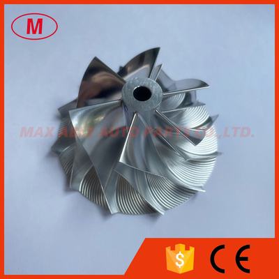CT26 53.11/71.00mm 6+6 Blades Turbocharger aluminum 2618/milling/billet compressor wheel 