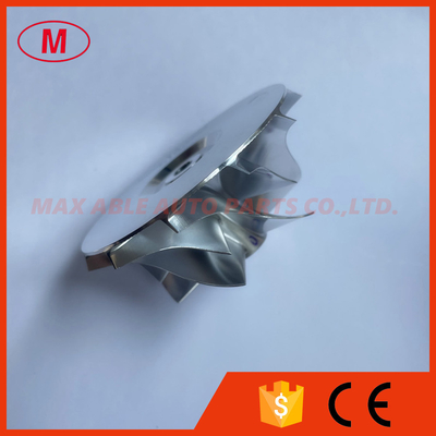 CT26 53.11/71.00mm 6+6 Blades Turbocharger aluminum 2618/milling/billet compressor wheel 