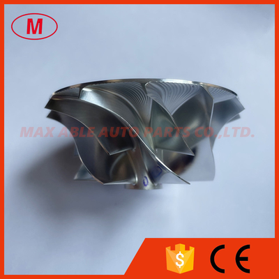 CT26 53.11/71.00mm 6+6 Blades Turbocharger aluminum 2618/milling/billet compressor wheel 