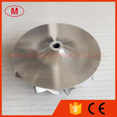 GT15-25 50.20/65.00mm 11+0 Blades 702549-0008HF V1 High performance turbo aluminum 2618/milling/billet compressor wheel