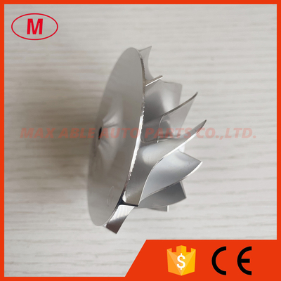 GT15-25 50.20/65.00mm 11+0 Blades 702549-0008HF V1 High performance turbo aluminum 2618/milling/billet compressor wheel