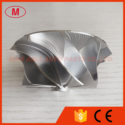GT15-25 50.20/65.00mm 11+0 Blades 702549-0008HF V1 High performance turbo aluminum 2618/milling/billet compressor wheel
