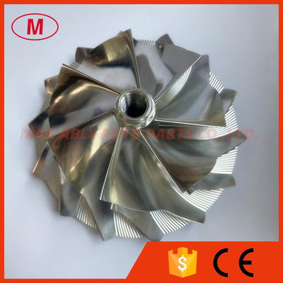 GT55 7+7 blades 88.83/131.97mm Dodecagon Nut design, Performance Design turbo milling/aluminum 2618/billet compressor wheel