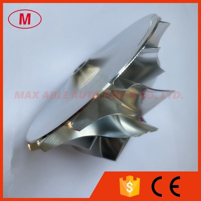 GT55 7+7 blades 88.83/131.97mm Dodecagon Nut design, Performance Design turbo milling/aluminum 2618/billet compressor wheel